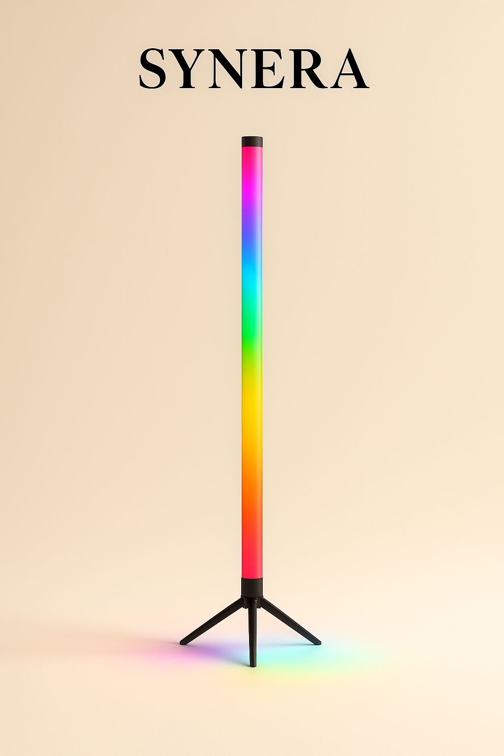 Synera™ 360° Smart RGB Floor Lamp – Music Sync Mood Light with App & Remote