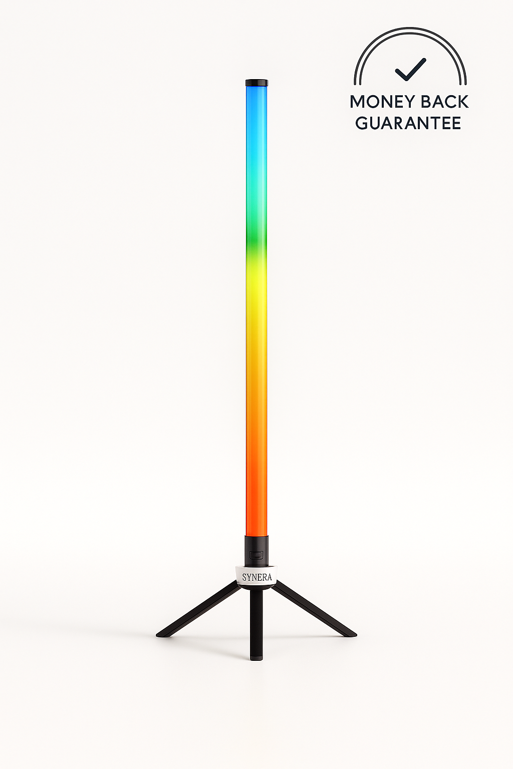 Synera™ 360° Smart RGB Floor Lamp – Music Sync Mood Light with App & Remote